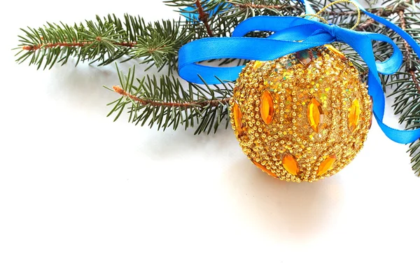 Bright Christmas ball — Stock Photo, Image