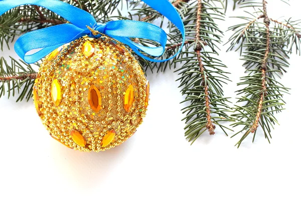 Bright Christmas ball Royalty Free Stock Images