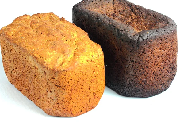 two loaves of bread