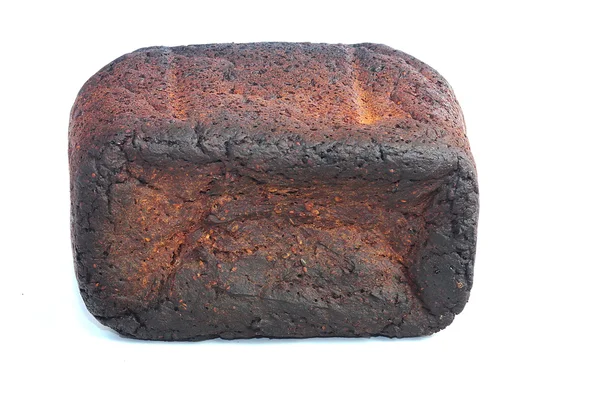 Burned bread closeup — Stock Photo, Image