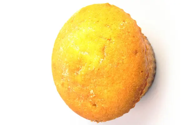 Cupcake bak close-up — Stockfoto