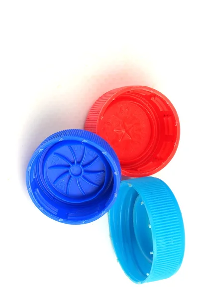 Plastic Caps of the bottle — Stock Photo, Image