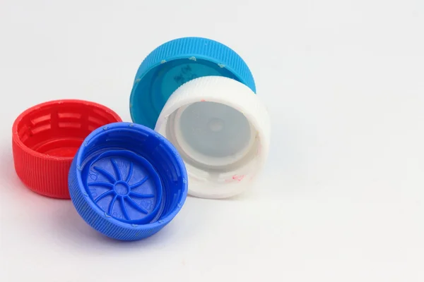 Plastic Caps of the bottle — Stock Photo, Image