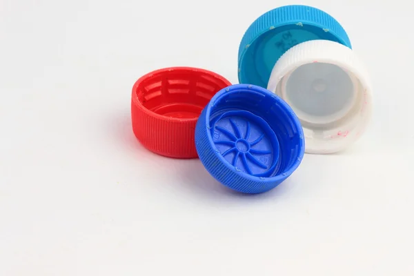 Plastic Caps of the bottle — Stock Photo, Image