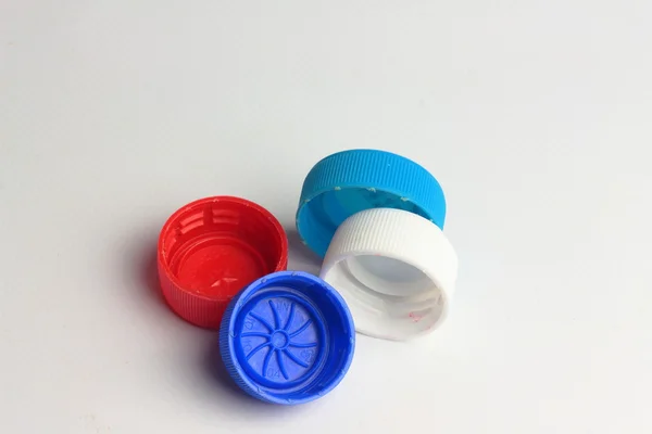 Plastic Caps of the bottle — Stock Photo, Image