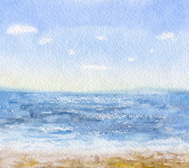 Suluboya deniz plaj arka plan.