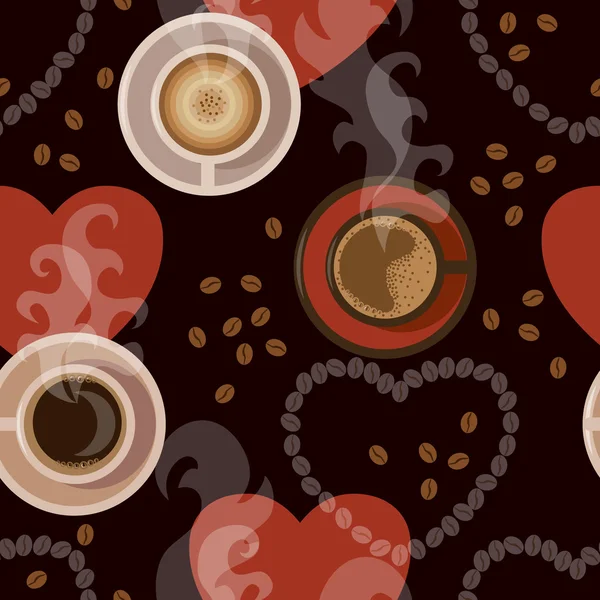 Modèle de café — Image vectorielle