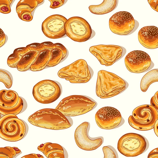 Modèle de boulangerie — Image vectorielle