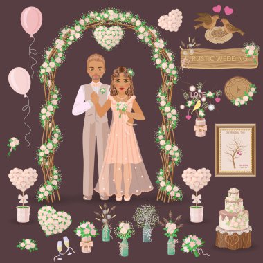 Rustik düğün tasarım