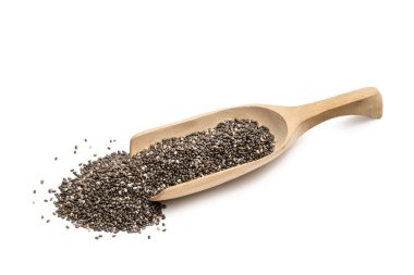 tahta kaşıkla chia tohumu