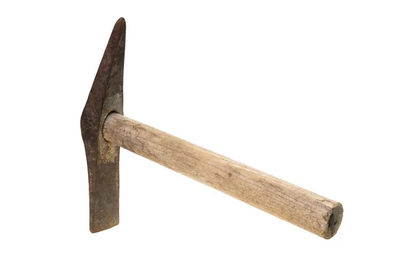 Old rusty welding hammer — Stock Photo, Image