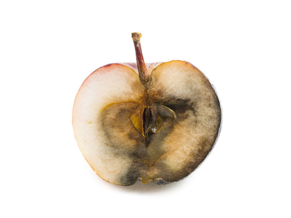Bad apple half