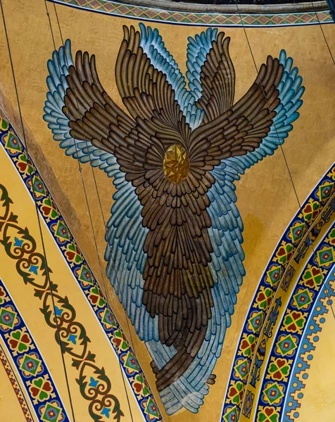 Istanbul Turkey Σεπτεμβρίου 2019 Dome Angel Απεικόνιση Στο Μουσείο Αγίας — Φωτογραφία Αρχείου