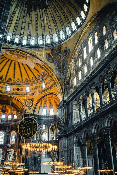 Istambul Turquia Setembro 2019 Istambul Turquia Setembro 2019 Museu Hagia — Fotografia de Stock