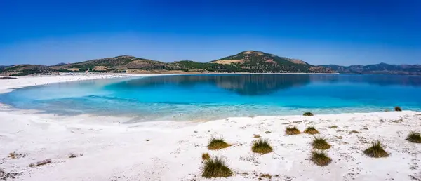 Άποψη Της Λίμνης Σάλντα Burdur Τουρκία — Φωτογραφία Αρχείου