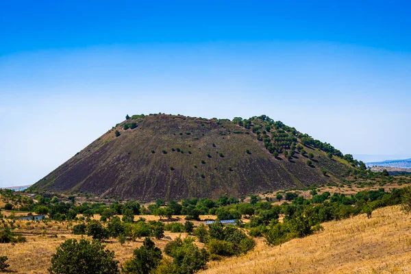 Cono Volcán Sandalia Divlit Geoparque Volcánico Kula Manisa Turquía — Foto de Stock