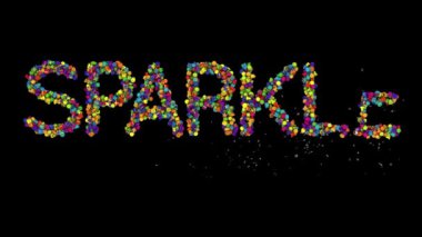 Dinamik Noel Süslemesi metni alfa kelimesiyle parlıyor