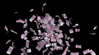  Ortadan alfa kanalıyla 500 euro 'luk banknotlar geliyor..