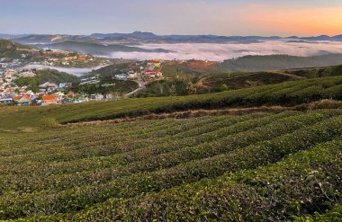 Lam Lam Lam Platosu 'nda şafak söküyor.
