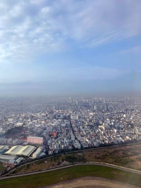 Uçaktan manzara çok güzel.