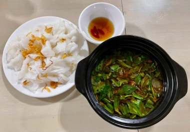 Yılan balığı lapası.