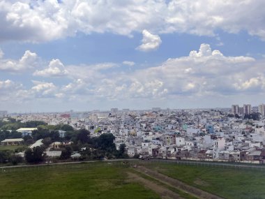 Ho Chi Minh şehri uçaktan görüldü