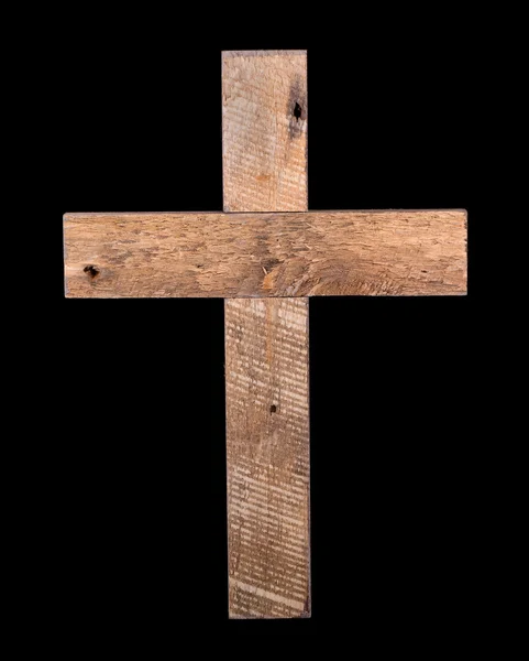 Rustic Wooden Cross — Stock Photo, Image