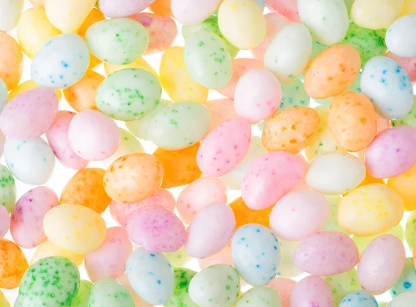 Färgglad påsk Jelly Bean bakgrund — Stockfoto