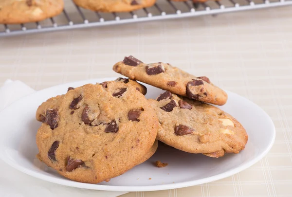 Chocolate Chip Cookies — Stock Photo, Image