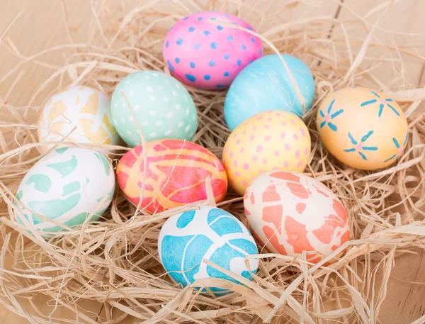 Bunch of Easter Eggs — Stock Photo, Image