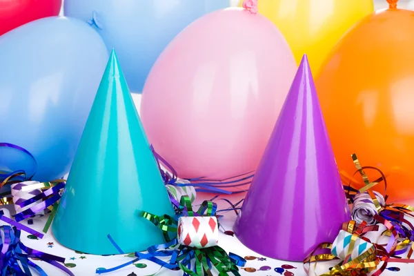 Decorazioni festa di compleanno — Foto Stock
