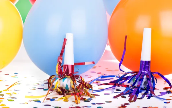 Decorazioni festa di compleanno — Foto Stock