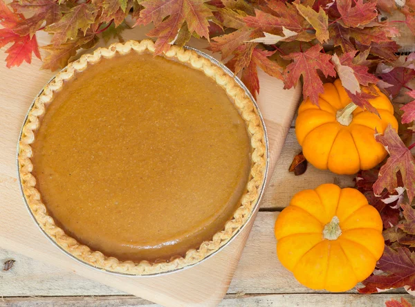 Herbst-Kürbiskuchen — Stockfoto