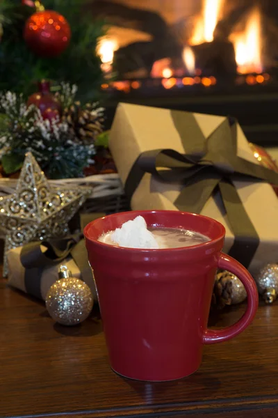 Taza de chocolate caliente — Foto de Stock