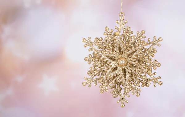 Gold Christmas Ornament — Stock Photo, Image