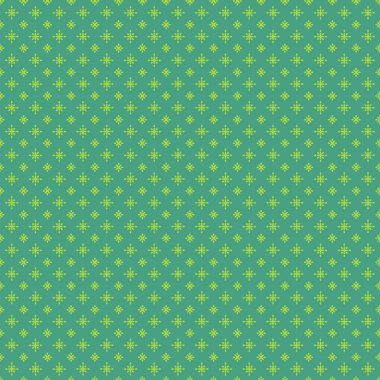 Noel yeşil yıldızlarının arka planı pürüzsüz. Parlak yeşil elmas zümrüt yeşili arka plandaki elementleri şekillendirir. Klasik tarafsız bayram ambalaj kağıdı.