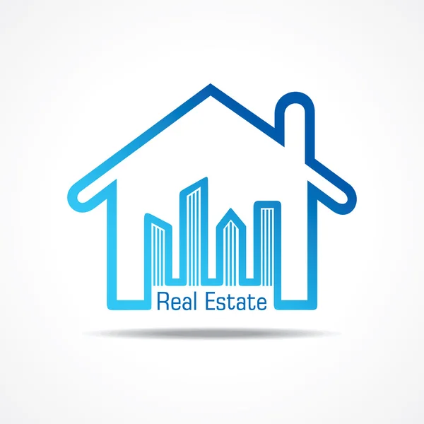 Real Estate icon — Stock Vector