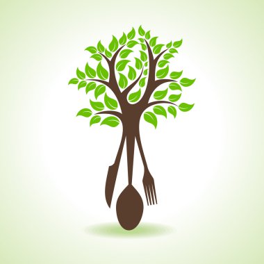 Restoran çatal bir ağaç olun