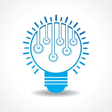 Küçük ampulleri büyük bir ampul içinde