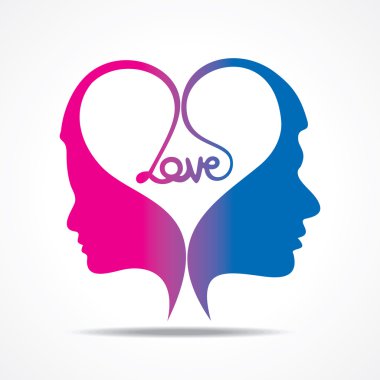 Sevgililer Günü tebrik kartı.