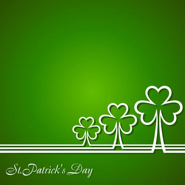 Diseño del día de San Patricio — Vector de stock