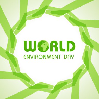 Yaratıcı dünya çevre günü tebrik