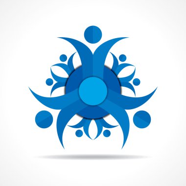 Ekip çalışması kavramı - bir grup insan