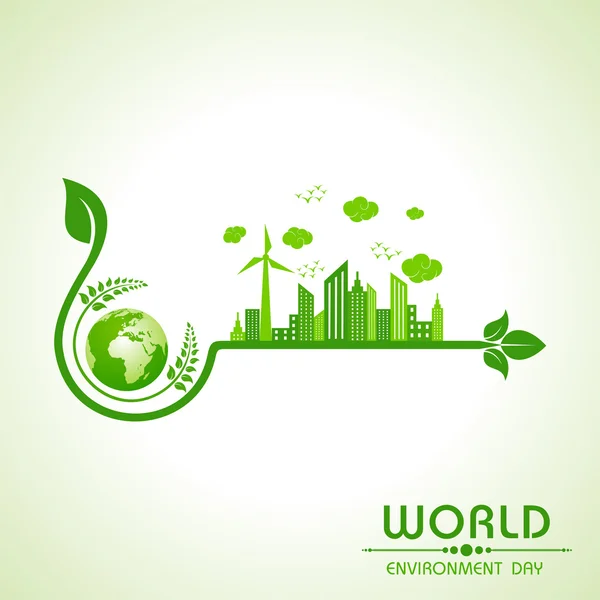 World environment day — Stock Vector