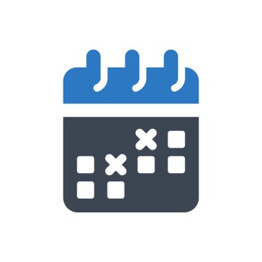 Olay planı simgesi - Basit vektör illüstrasyonu