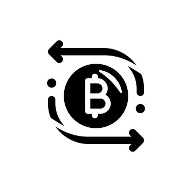 Şifreleme aktarım simgesi (vektör illüstrasyonu)