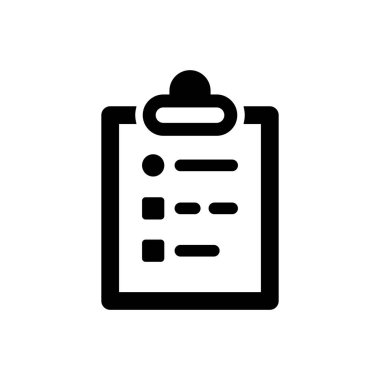 Anket simgesi (vektör çizimi)