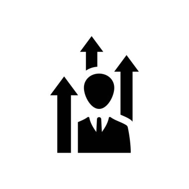 Kariyer tanıtım simgesi (vektör çizimi)