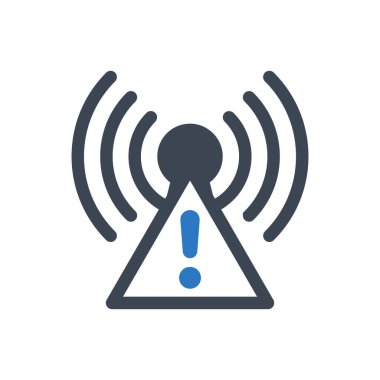 Bağlantı simgesi başarısız oldu (vektör illüstrasyonu)