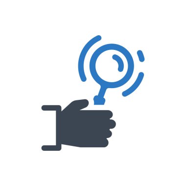 Arama simgesi (vektör çizimi)